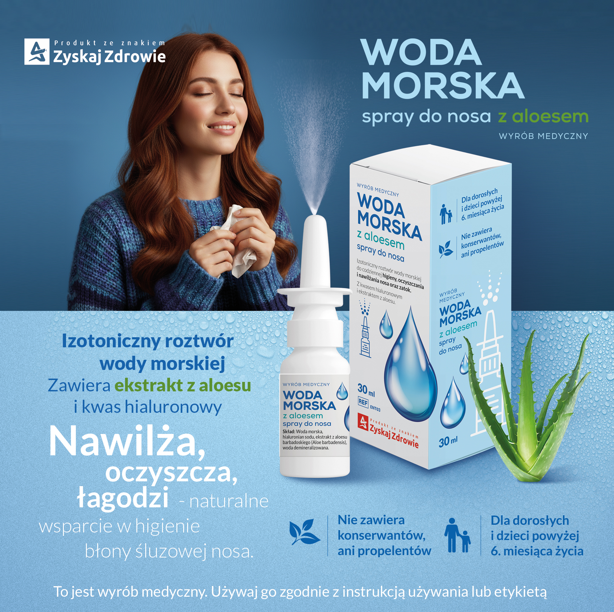 Zyskaj Zdrowie Woda morska z aloesem, 30 ml WODA_MORSKA_REKLAMA_2000X2000