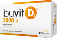Ibuvit D3 2000 IU, 150 kapsułek