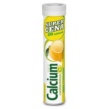 Calcium 300+ Witamina C x 20 tabletek