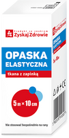 OPASKA ELASTYCZNA TKANA 5m x 10cm ZYSKAJ ZDROWIE x 1 sztuka