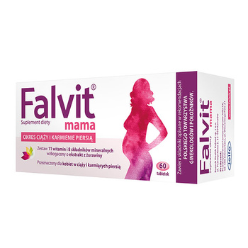 Falvit®mama witaminy dla kobiet w ciąży i matek karmiących, 60 tabletki