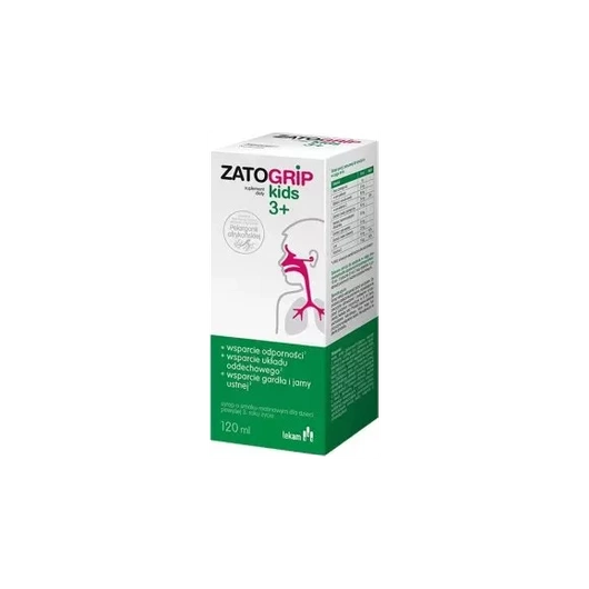 Zatogrip Kids 3+ syrop, 120 ml
