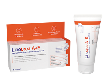 Linourea A+E Krem mocznikowy z witaminą A i E, 50 g