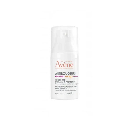 Avene Antirougeurs Rosamed SPF 50+ Koncentrat ochronno-nawilżający, 30 ml