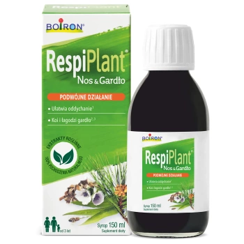 RespiPlant Nos & Gardło Syrop, 150 ml