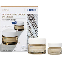 Korres White Pine Zestaw Skin Volume Boost Krem na dzień i na noc