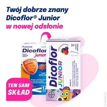 Dicoflor® Junior proszek, 12 saszetek
