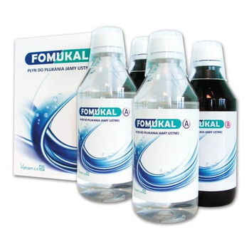Fomukal Płyn do płukania jamy ustnej, 4 x 225 ml