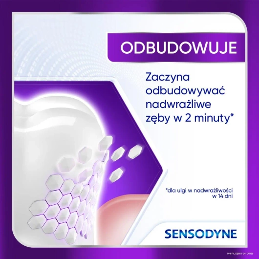 Sensodyne Clinic Repair Active Clean Pasta do zębów, 75 ml