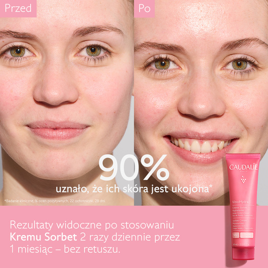 Caudalie Vinohydra Krem Sorbet nawilżający, 60ml