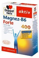 DOPPELHERZ AKTIV Magnez-B6 Forte 400 x 30 tabletek