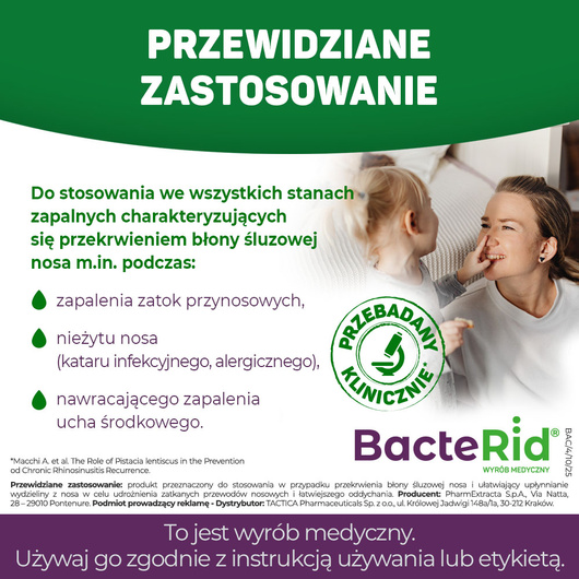 Bacterid Krople do nosa, 15 ml