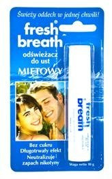 Odświeżacz do ust miętowy FRESH BREATH, 10 g