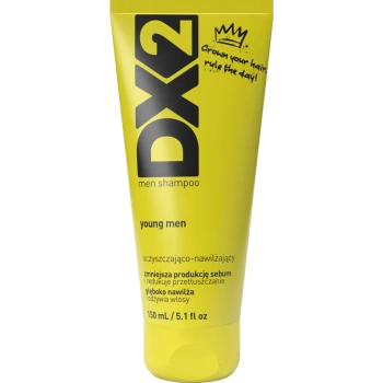 DX2 Szampon nawilżająco-tonizujący do włosów siwych, 150 ml