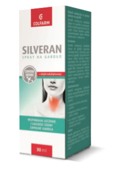 SILVERAN spray na gardło 30 ml