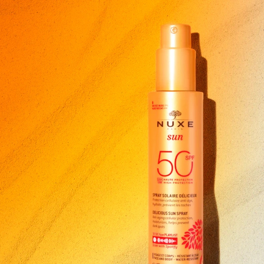 Nuxe Sun Mleczko do opalania twarzy i ciała SPF50, 150 ml