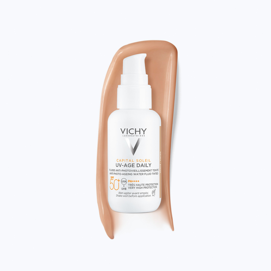 VICHY Capital Soleil Koloryzujący fluid przeciw fotostarzeniu się skóry SPF50+, 40ml