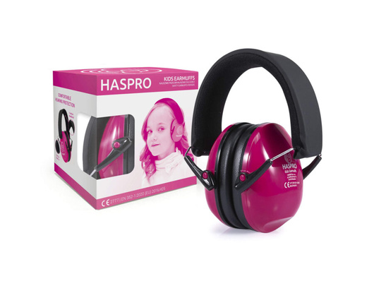 Haspro Kids Nauszniki dla dzieci od 3 roku życia różowe