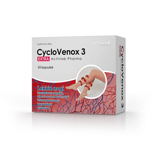 CycloVenox 3 Extra kapsułki, 60 sztuk 