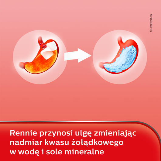 RENNIE ANTACIDUM miętowe, 48 tabletek do ssania