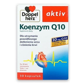 DOPPELHERZ AKTIV Koenzym Q10 x 30 kapsułek