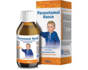 PARACETAMOL HASCO 120 mg/5ml zawiesina doustna o smaku pomarańczowym 150 g