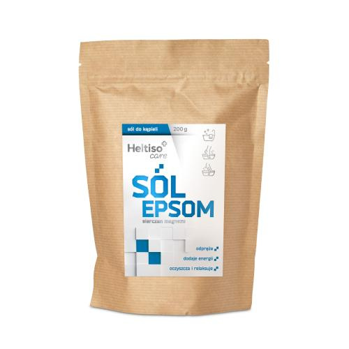 HELTISO CARE Sól Epsom do kąpieli, 200g