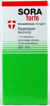 Sora Forte szampon leczniczy 0,01g/ml 50ml