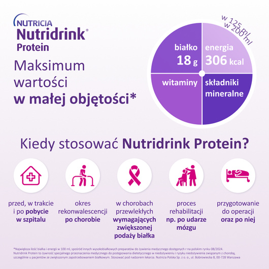 Nutridrink Protein o smaku neutralnym 4x125 ml