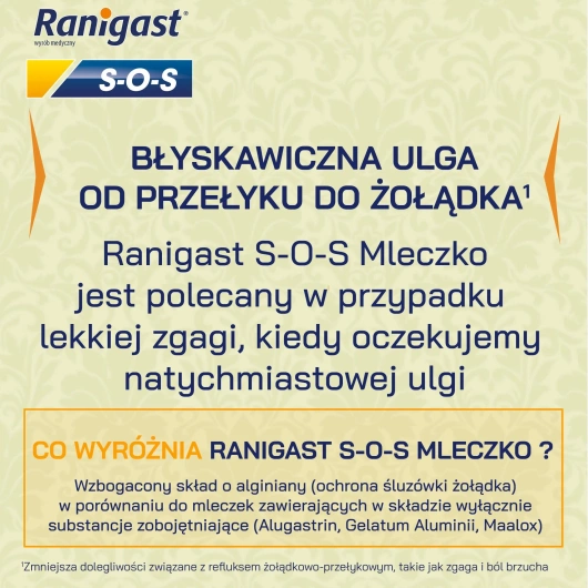 RANIGAST S-O-S zawiesina doustna 200 ml