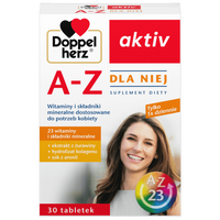 DOPPELHERZ AKTIV A-Z DLA NIEJ, 30 tabletek