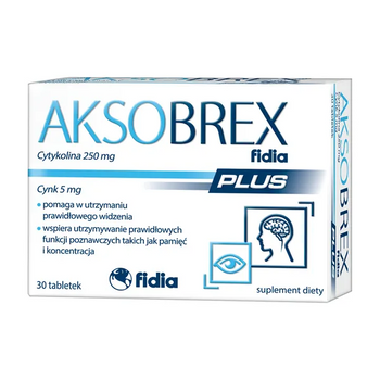 Aksobrex Plus Fidia, 30 tabletek