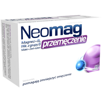 NEOMAG Przemęczenie, 50 tabletek