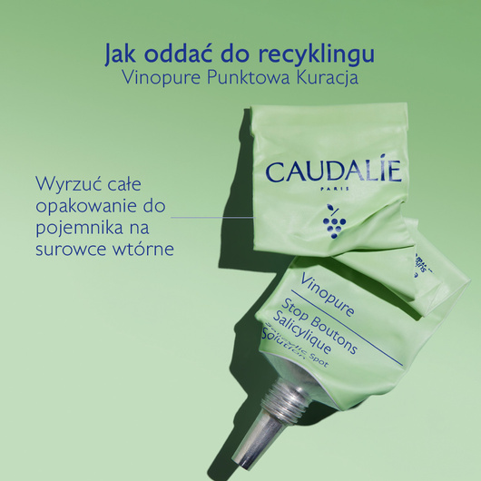 Caudalie Vinopure Punktowa kuracja z kwasem salicylowym, 15 ml