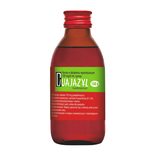 Guajazyl 125 mg/5 ml Syrop, 150 g