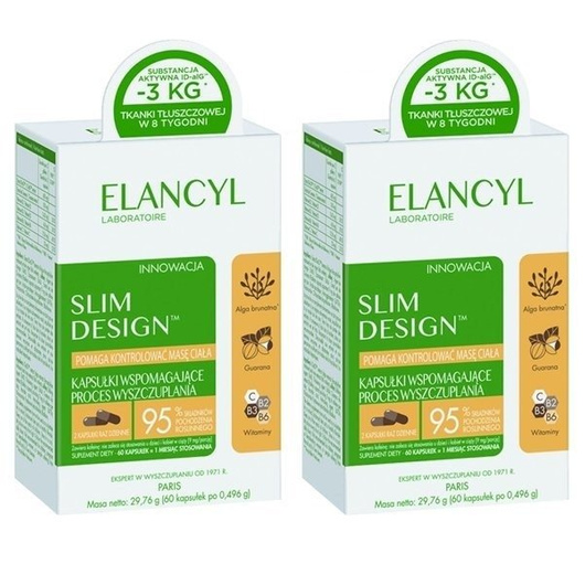 ELANCYL SLIM DESIGN x 60 kapsułek DWUPAK