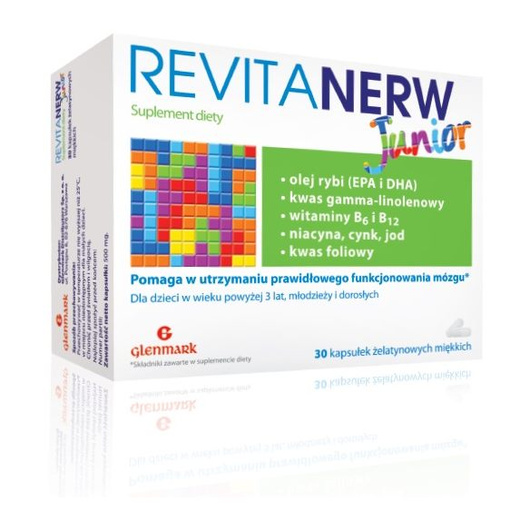 Revitanerw Junior, 30 kapsułek