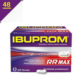 Ibuprom RR MAX 400mg, 48 tabletek powlekanych