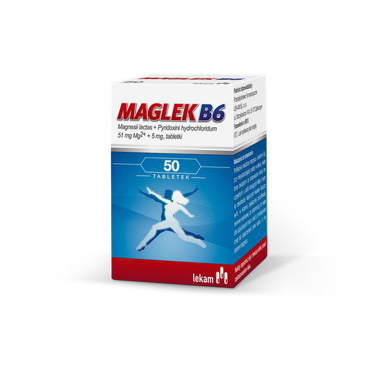 MAGLEK B6, 50 tabletek