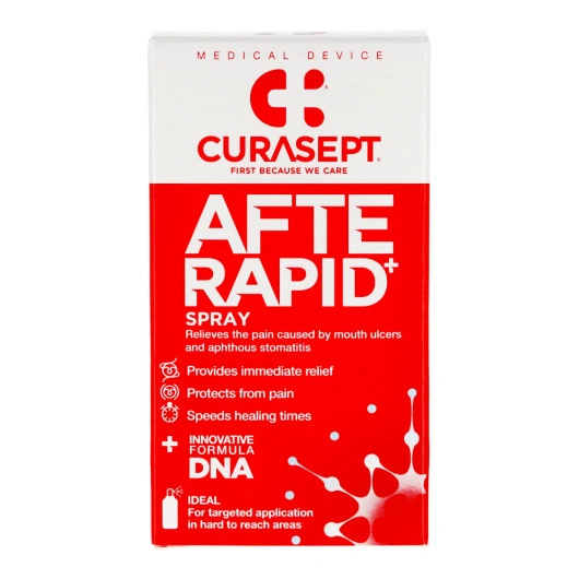 Curasept Afte Rapid Spray na afty, 15 ml