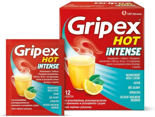 Gripex Hot Intense, 12 saszetek