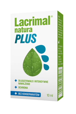 Lacrimal Natura Plus Krople do oczu 10 ml