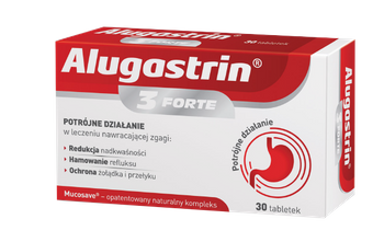 ALUGASTRIN 3 FORTE x 30 tabletek