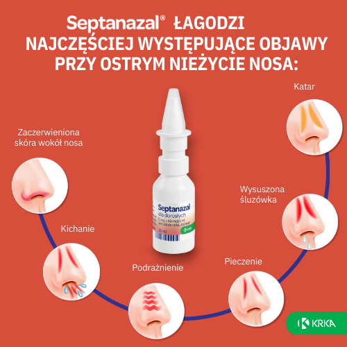 SEPTANAZAL dla dorosłych spray do nosa 10 ml