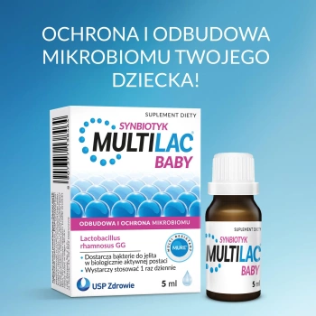 MULTILAC BABY krople doustne 5ml