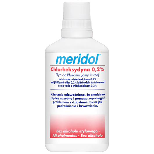 Meridol Chlorheksydyna 0,2% Płyn do płukania jamy ustnej, 300 ml