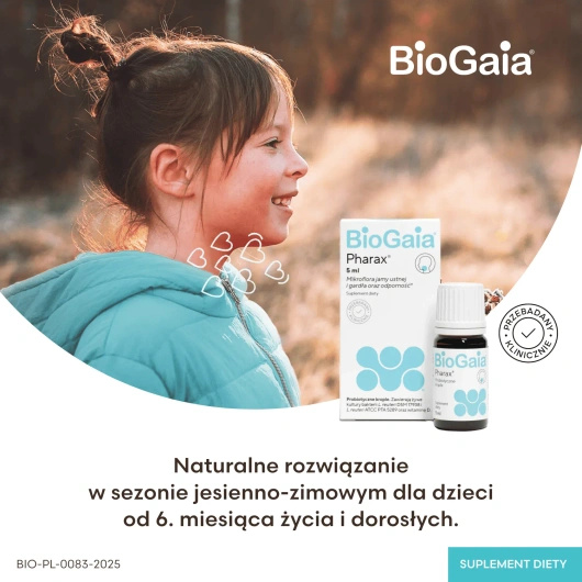 Biogaia Pharax Probiotyk w kropach, 5 ml