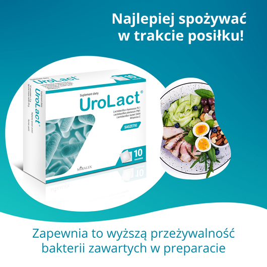 Urolact Probiotyk urologiczny, 10 saszetek
