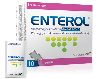 ENTEROL 250 proszek  10 saszetek