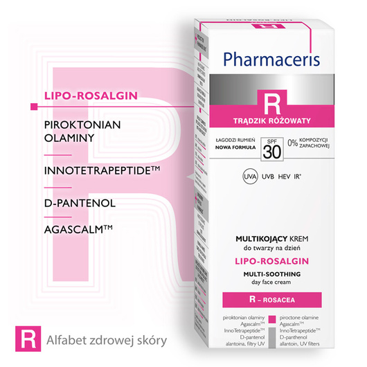 Pharmaceris R Lipo-Rosalgin Multikojący krem do twarzy na dzień SPF 30, 30 ml